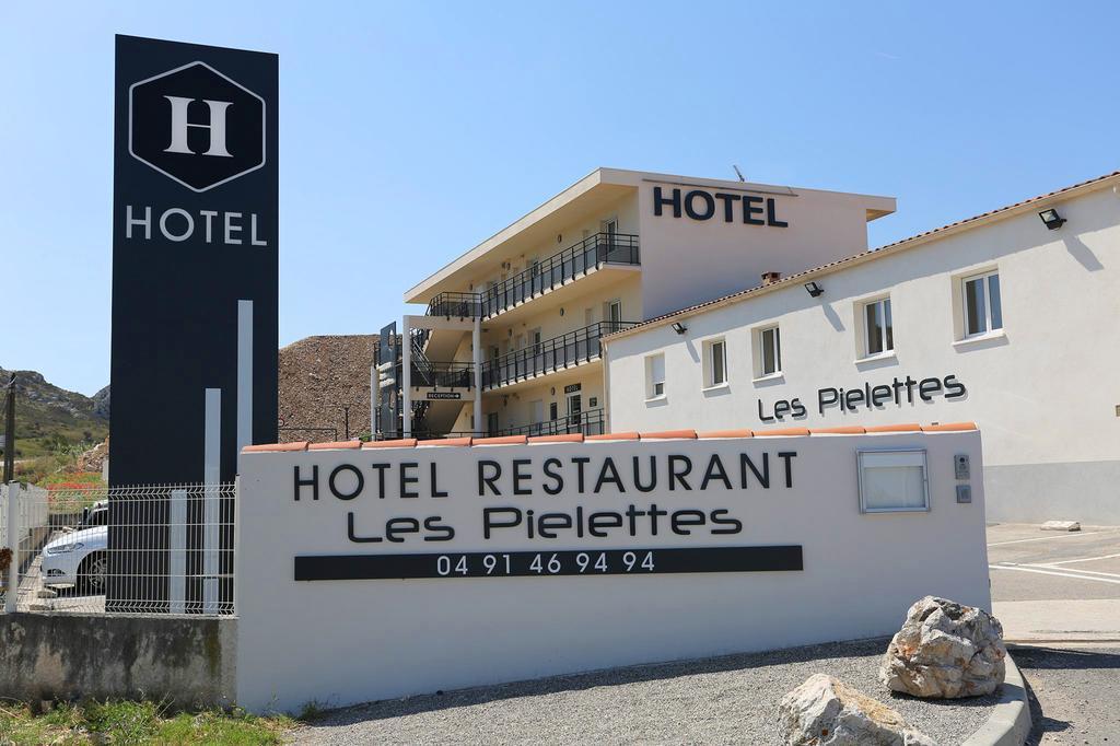 Hotel Restaurant Les Pielettes Le Rove Dış mekan fotoğraf